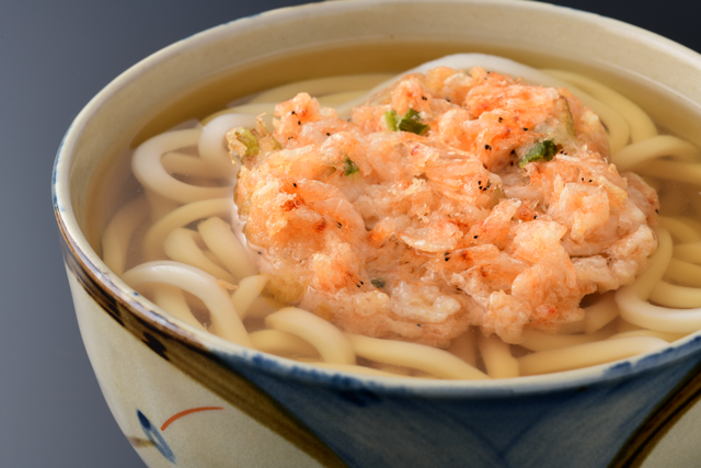 桜海老かき揚げうどん