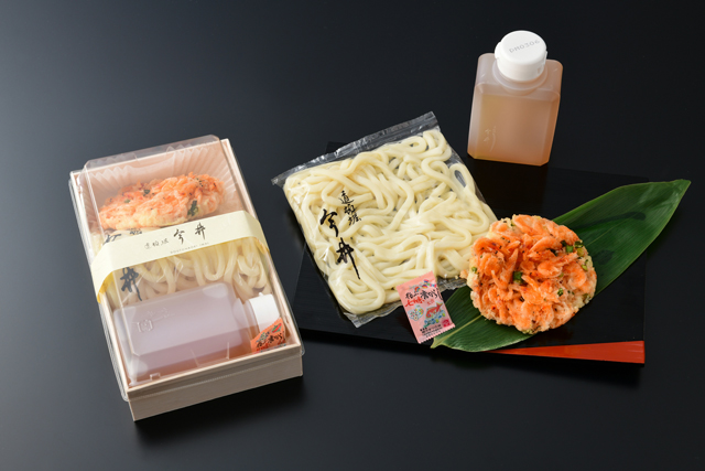 桜海老かき揚げうどん