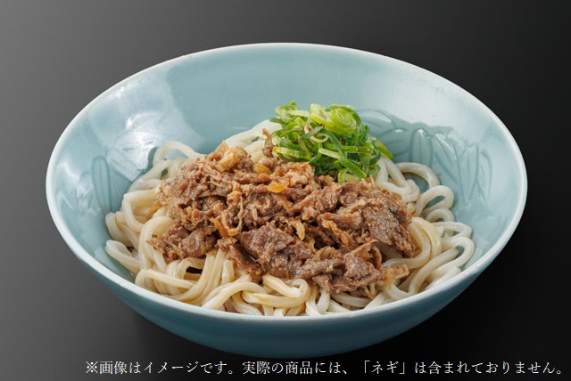 冷し和牛しぐれ煮うどん