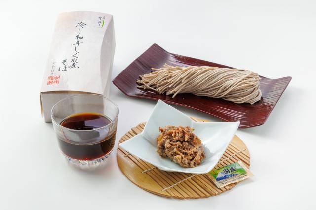 冷し和牛しぐれ煮そば