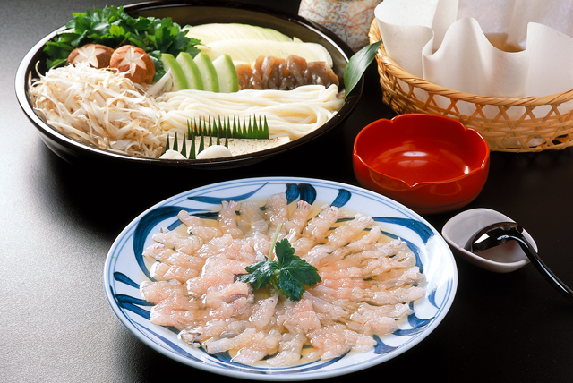 鱧すきうどん鍋(2人前)