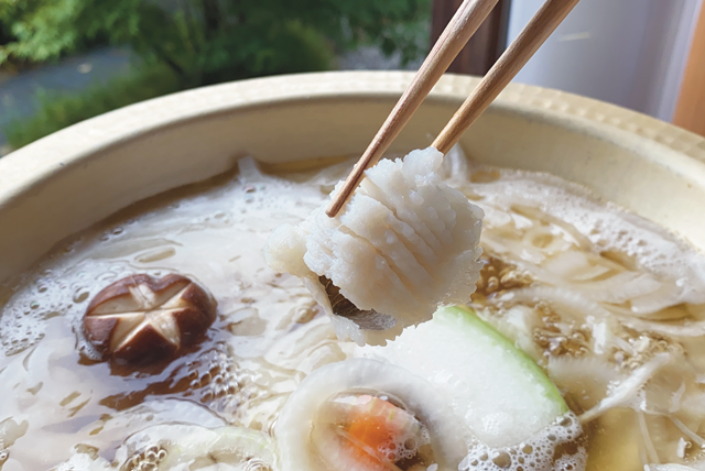 鱧すきうどん鍋(3人前)