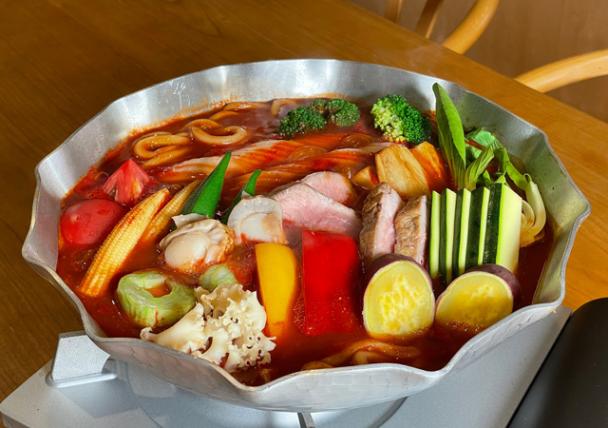 プレミアム三元豚のトマト鍋うどん　9/16　お届迄限定　数量限定