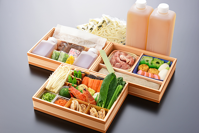 晦日そばとうどん寄せ鍋迎春セット　　(12/31届け限定) 340セット限定